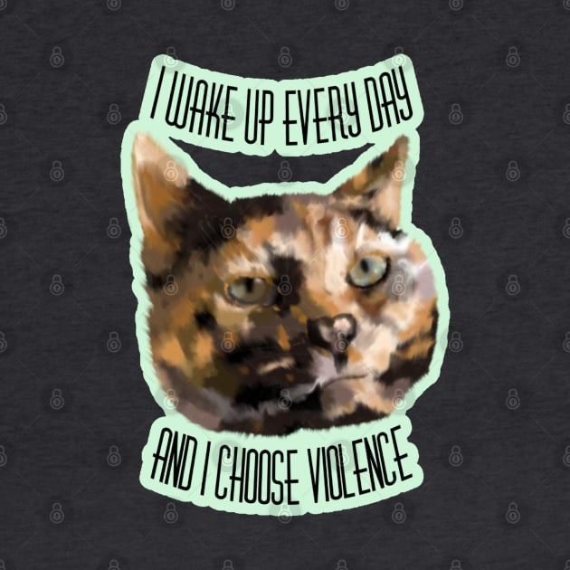 Torties Are Always Trouble by nonbeenarydesigns